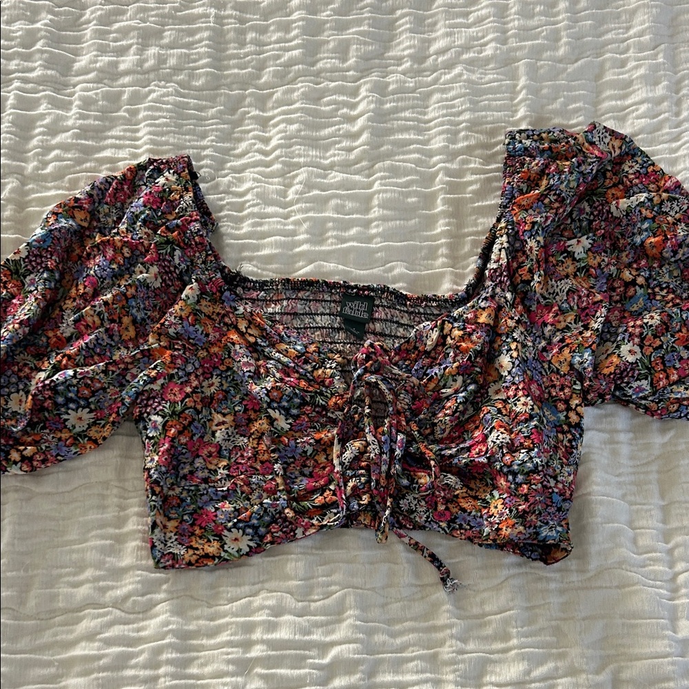Wild Fable Multicolor Floral Blouse